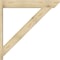 Ekena Millwork Traditional Slat Rough Sawn Outlooker, Douglas Fir, 8"W x 48"D x 48"H OUT08X48X48TRA06RDF - alternate 3